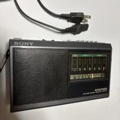 短波ラジオ　SONY ICR-N3 MW NSB 2バンド 本体のサムネイル