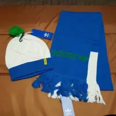アディダスオリジナルス　マフラー&ニット帽　タグ付き　未使用