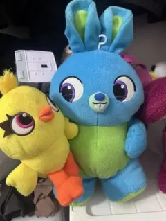 SEGA ぬいぐるみ 青いウサギと黄色い鳥