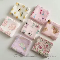 ガーゼハンカチ❀7枚セット