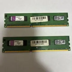 Kingston DDR3メモリ 2GB×2枚セット
