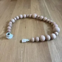 ウッドボールコンセント 延長コード ケーブルジュエリー 120cm - メルカリ