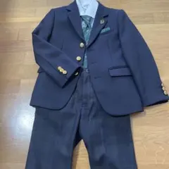 120 ネイビー ブレザー スーツセット　ビームス