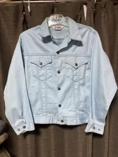 Levi's 70s頃 70505型 サックスブルー　サドルマン