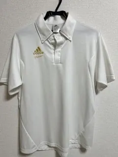 adidas プロフェッショナル　ベースボール　ホワイト ポロシャツ