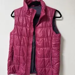 UNIQLO キルティングベスト ピンク S