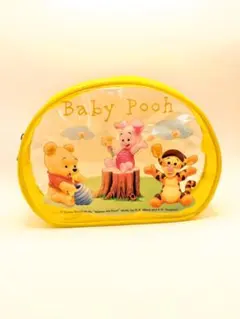 くまのプーさん BabyPooh ビニールポーチ ディズニー 平成レトロ