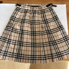 バーバリー子ども服　ノバチェック巻きスカートBURBERRY 未使用 140A