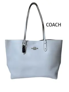 ☆coach☆　コーチ　F72673　トートバッグ　レザー　水色