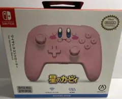 Switch 星のカービィ ワイヤレスコントローラー ピンク