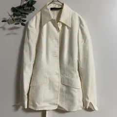 ANNE KLEIN テーラードジャケット ホワイトのサムネイル