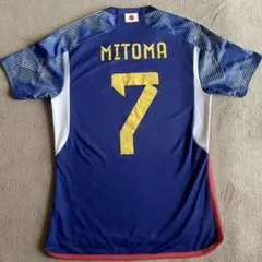 サッカー日本代表 ユニフォーム ワールドカップ 三笘薫 白ユニ