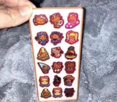 アクリルシール　日焼けキティ