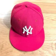 NEW ERA 59FIFTY キッズ キャップ ショッキングピンク 6 3/4