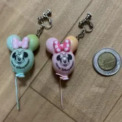 限定　東京ディズニーリゾート　ミニー　バルーン　風船　イヤリング　２個セット