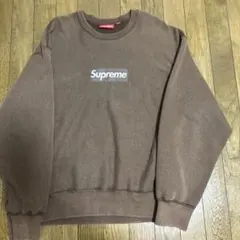 Supreme ネイビー ウォッシュボックスロゴ XL 最終 - メルカリ