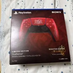 (新品) PS5 DualSense モンスターハンターワイルズ〜限定品〜
