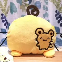 ポムポムプリン おしりポーチ スコーン プライズ ポーチ ぷりん ネズミ