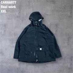 Carhartt マウンテンパーカー ブラック XXL リアルワーク ペインター