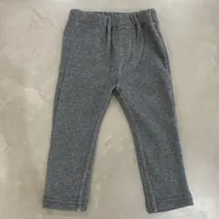 グレー シンプル 裏起毛 新品未使用 タグ付き