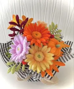 モールフラワー　HWガーベラアレンジメント　枯れないお花