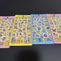 ポケモンキャラクターシール4枚セットP11