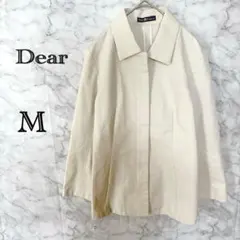 Dear Princess ステンカラーコート M アイボリー ショートコート春