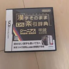 漢字そのまま DS楽引辞典