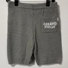 GELATO PIQUE HOMME スムーズィージャガードハーフパンツ M