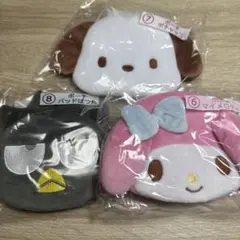 サンリオ一番くじ　いちご新聞　ポーチコンプセット