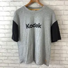 5.15 t358 ジーユー コダック Tシャツ 半袖 L プリント 綿100%