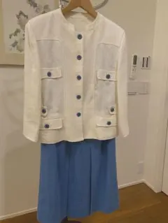 ジュンアシダ　リネン100％ アンサンブル（size9）