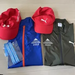 横浜マラソン　非売品　2セット　ストラップ３つ付き　ランニング　練習　最終値下