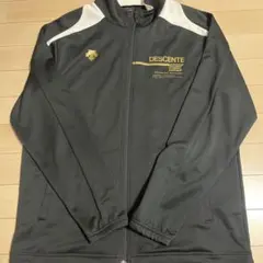 DESCENTE デサント ジャージ トラックジャケット ブラック