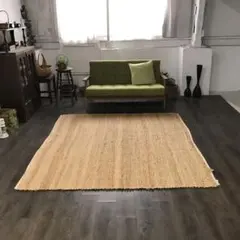 週末値下げ！IKEA STRÖG ジュートラグ 155×220cm 美品 大判 - メルカリ