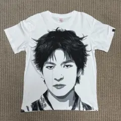 金城碧海 うりざね顔川柳Tシャツ