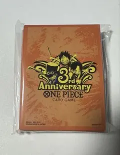 ワンピースカード　スリーブ　3rd anniversary set 未開封