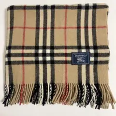 BURBERRY バーバリー 膝掛け ノバチェック ブラウン ウール 美品