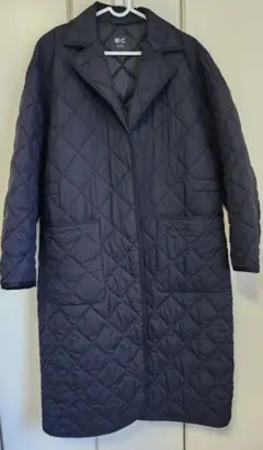 f*e様 UNIQLO:C オーバーサイズキルティングコート 黒　ブラックM