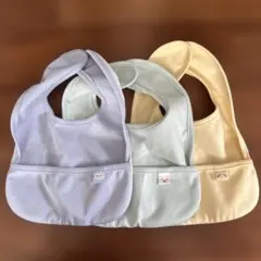 新品未使用有　ベビーエプロン 3枚セット