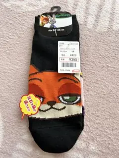 ズートピア　靴下 ニック　フィニックのサムネイル