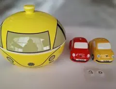 Volkswagen スープカップとビートル型のペッパー・ソルト入れセットのサムネイル