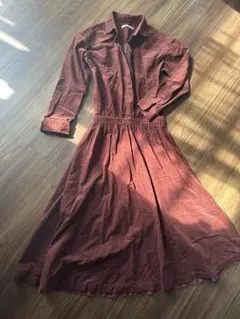 URBAN RESEARCH コーデュロイシャツワンピース