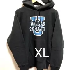 チャンピオン　XL　パーカー　フーディ　リバースウィーブ　黒