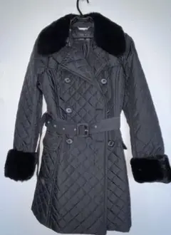 インゲボルグ　ファー付き　キルティングジャケット　コート