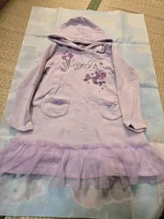 Mezzo Piano フード付きパーカー 120㎝