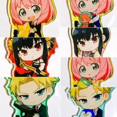 【未開封】SPY×FAMILY ぎゅぎゅっとアクリルキーホルダー全７種セット ①