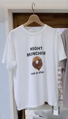 ♡ジェラートピケ HOMME NIGHT MUNCHIES Tシャツ Mサイズ♡のサムネイル