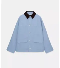 タグ付き新品★ZARAのフェイクファーコート、ショルダーパッド付き★Mサイズ