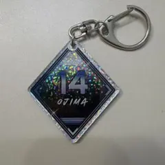 千葉ロッテマリーンズ 1 藤原恭大 TEAM26 BSW きらきらキーホルダー